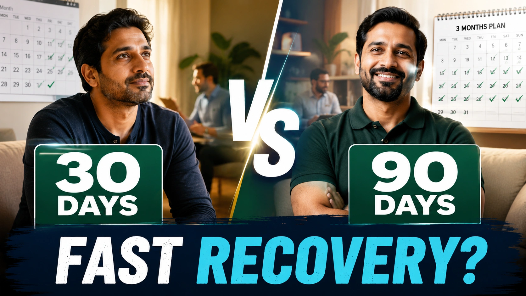 30 Days vs 90 Days Rehab Program Kisme Milta Hai Fast Recovery